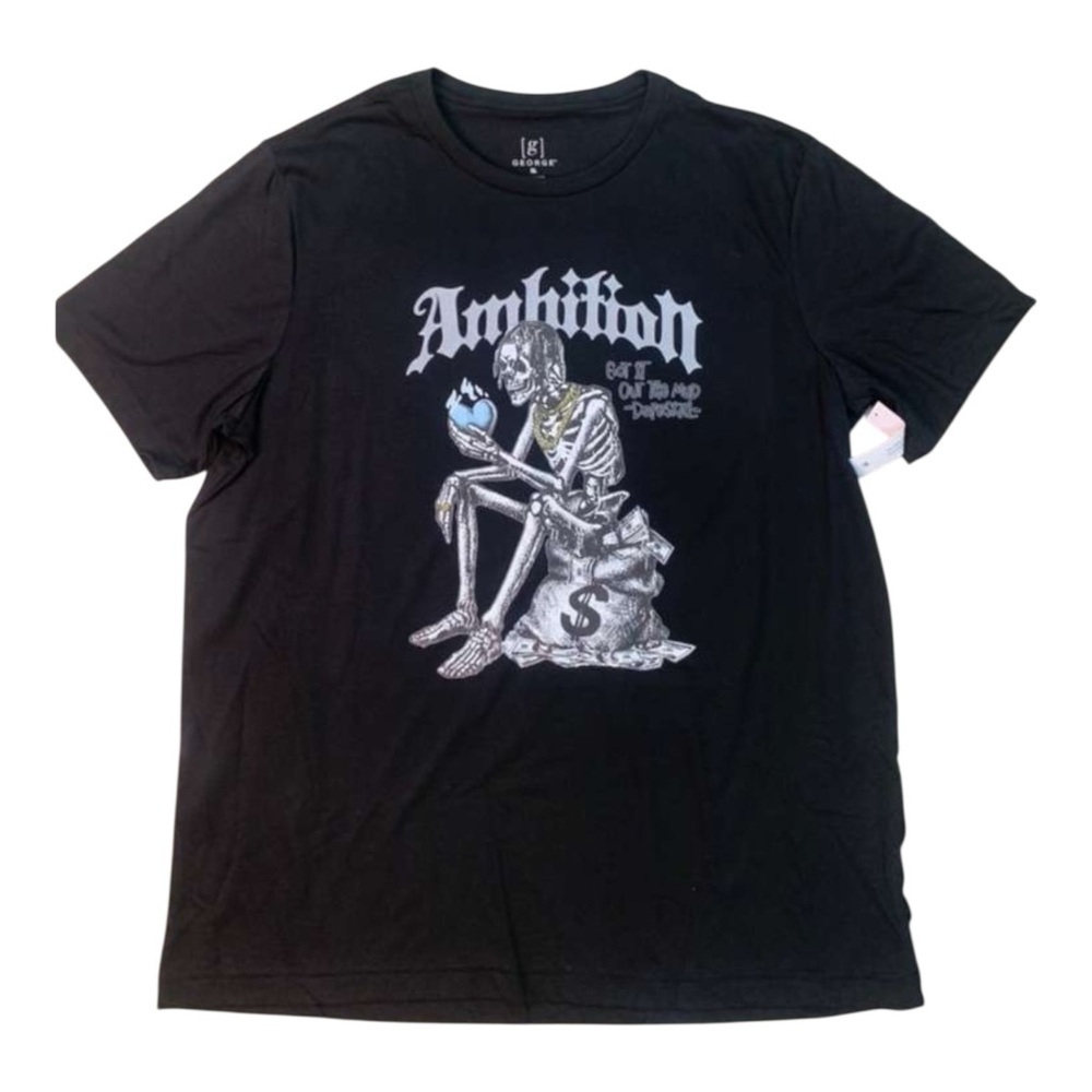 Sz Various Ambition Black Graphic T-Shirt